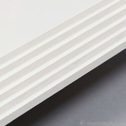 White Foam Board Backing for 24 x 3